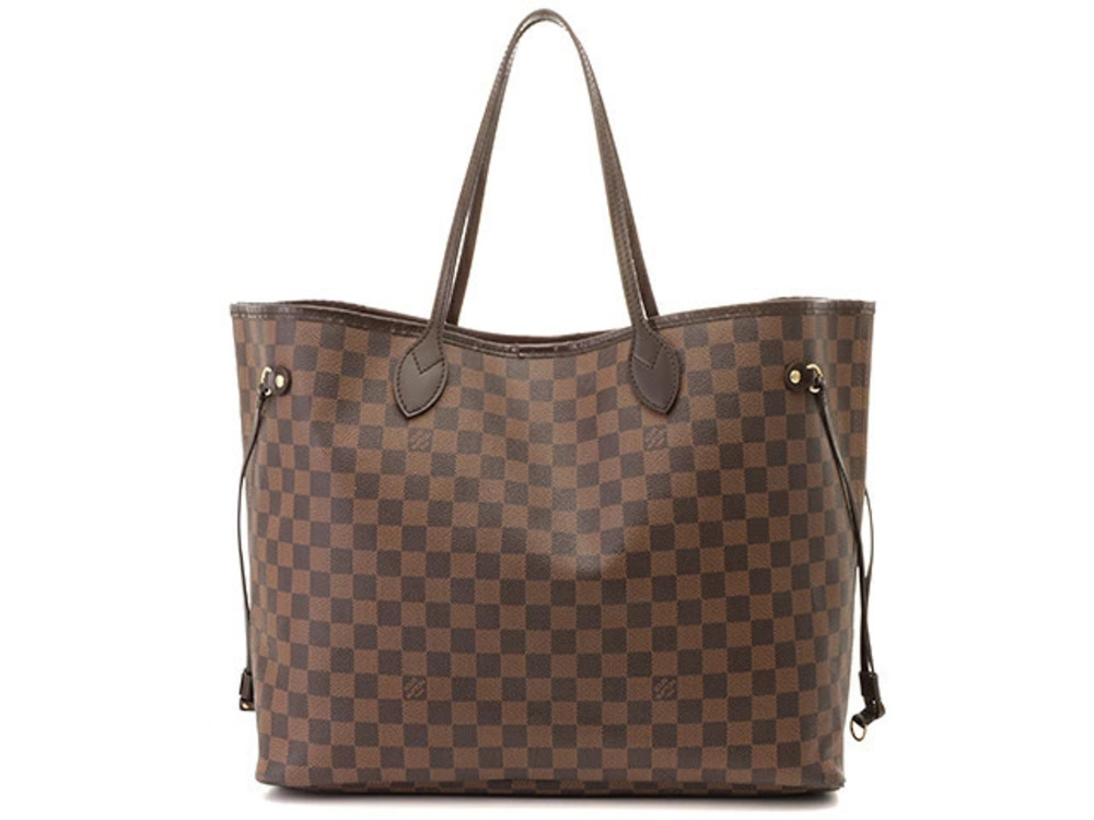 LOUIS VUITTON Neverfull Tote Bag Damier